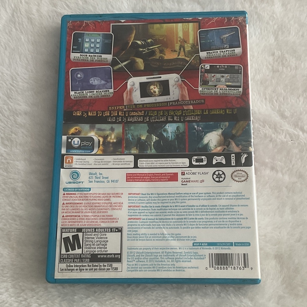 Nintendo ZombiU for Wii U - Picture 2 of 3